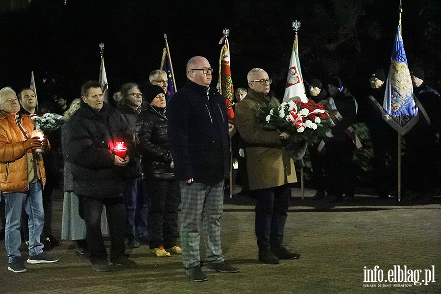 Obchody 54. rocznicy Grudnia'70 w Elblgu - Region Elblski NSZZ "Solidarno", fot. 51