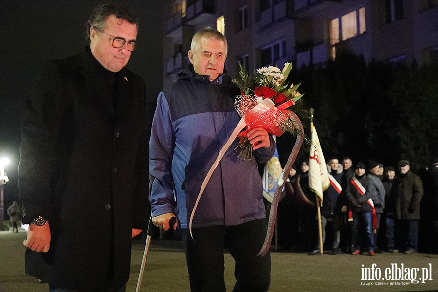 Obchody 54. rocznicy Grudnia'70 w Elblgu - Region Elblski NSZZ "Solidarno", fot. 57