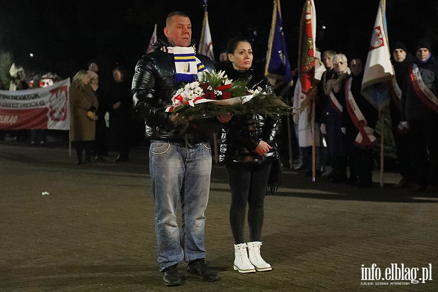 Obchody 54. rocznicy Grudnia'70 w Elblgu - Region Elblski NSZZ "Solidarno", fot. 58