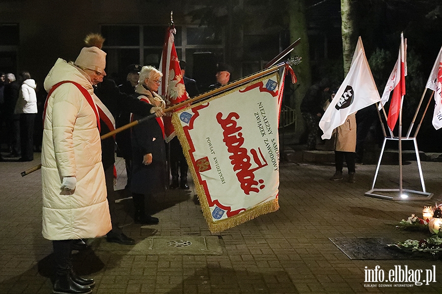 Obchody 54. rocznicy Grudnia'70 w Elblgu - Region Elblski NSZZ "Solidarno", fot. 64