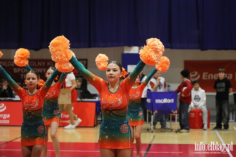 Energa Basketball Elblg kontra Akademia Gortata Gdask, fot. 1