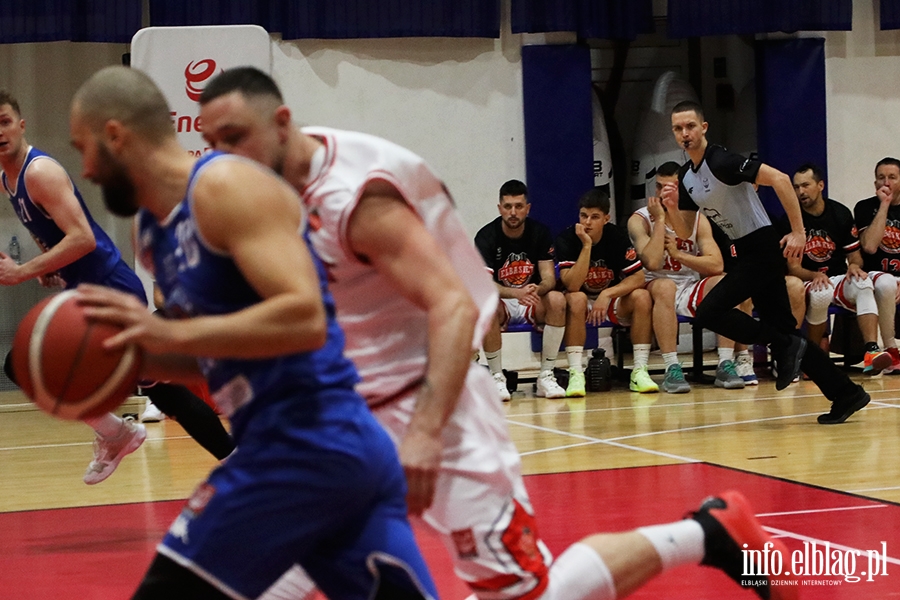 Energa Basketball Elblg kontra Akademia Gortata Gdask, fot. 28