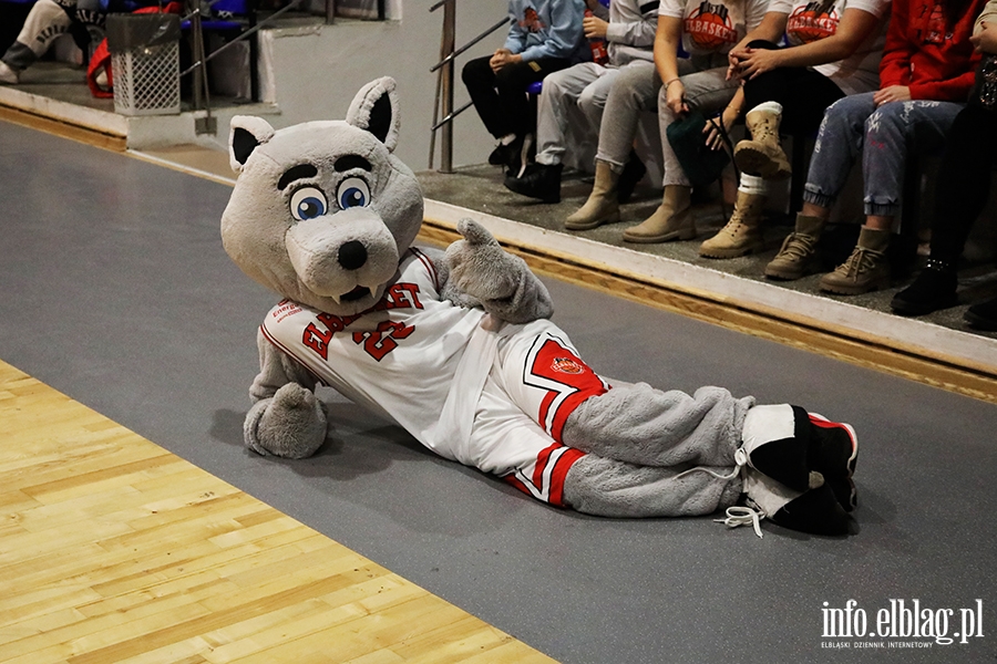 Energa Basketball Elblg kontra Akademia Gortata Gdask, fot. 35