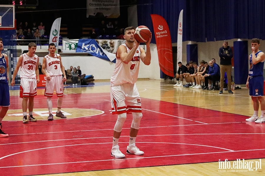 Energa Basketball Elblg kontra Akademia Gortata Gdask, fot. 64