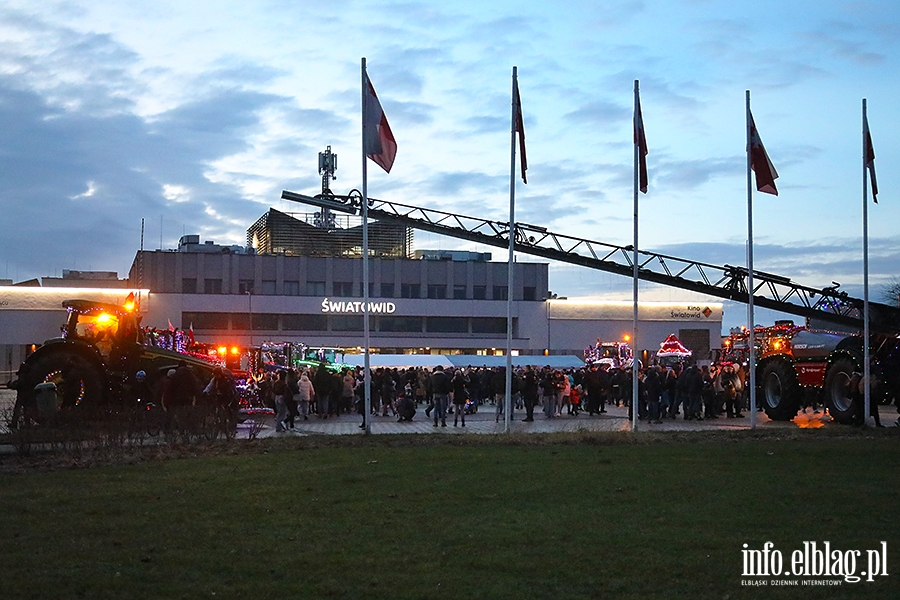 Rolnicy w Elblgu. witeczne spotkanie zamiast protestu