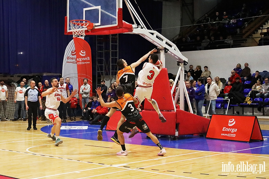 Koszykwka Elbasket mecz niedzielny, fot. 15