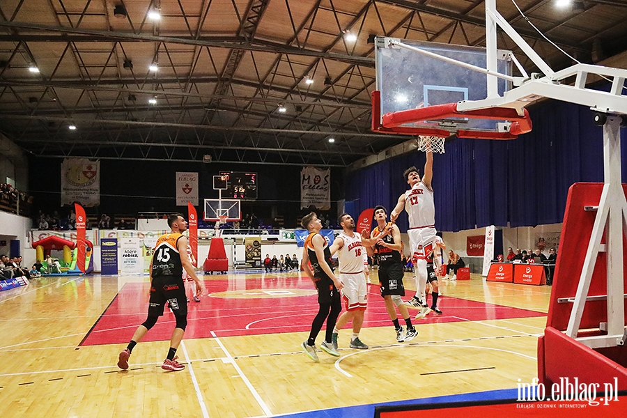 Koszykwka Elbasket mecz niedzielny, fot. 19