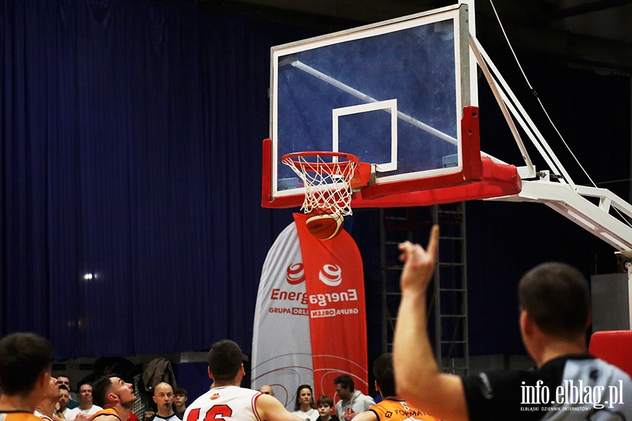 Koszykwka Elbasket mecz niedzielny, fot. 30