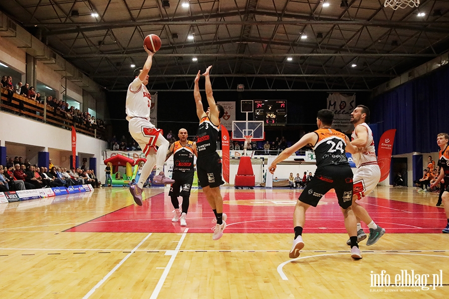 Koszykwka Elbasket mecz niedzielny, fot. 46