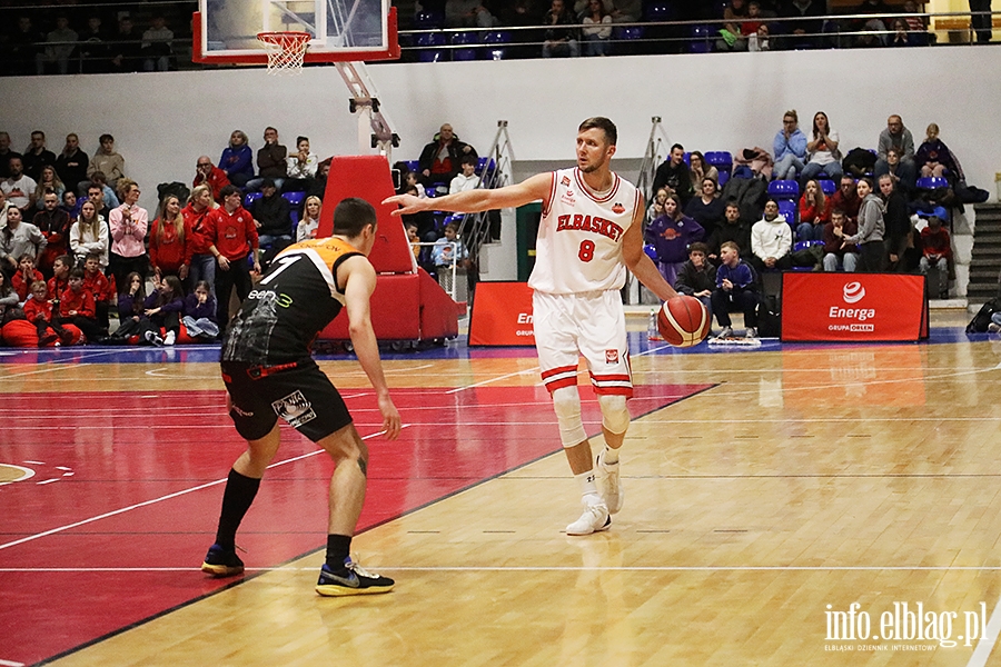 Koszykwka Elbasket mecz niedzielny, fot. 61