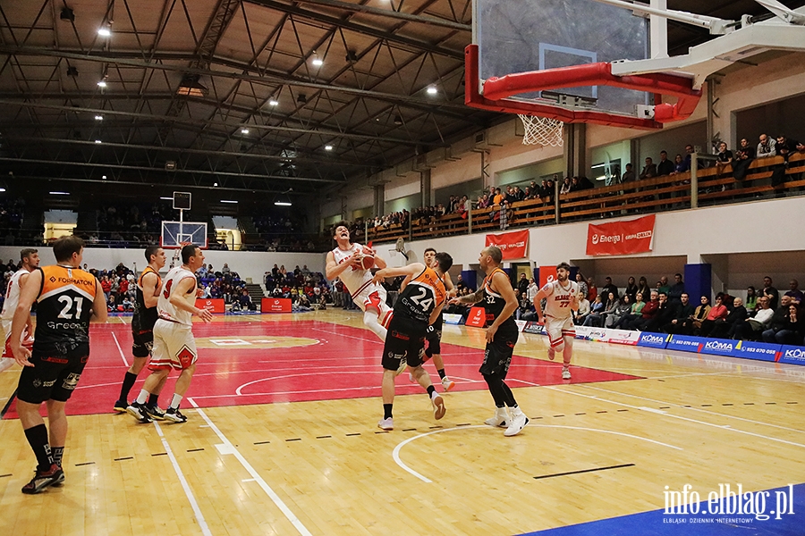 Koszykwka Elbasket mecz niedzielny, fot. 64