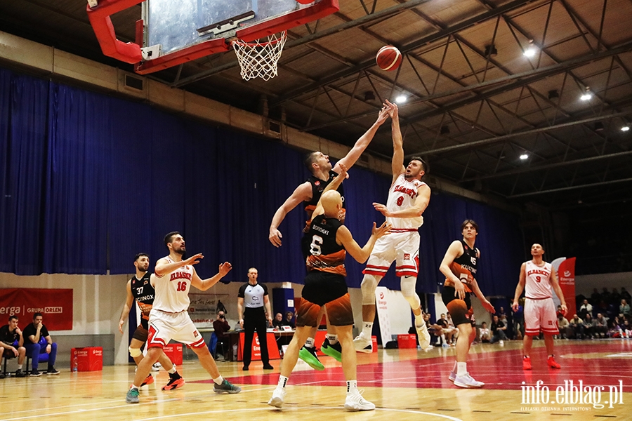 Najpikniejsza poraka Elbasket. Boruta pokazaa klas, fot. 64