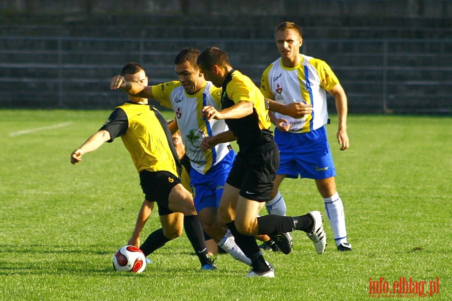 Mecz 2 kolejki II ligi: Olimpia Elblg - Start Otwock 1:1, fot. 8