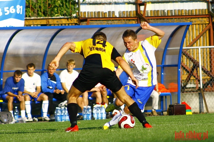 Mecz 2 kolejki II ligi: Olimpia Elblg - Start Otwock 1:1, fot. 14