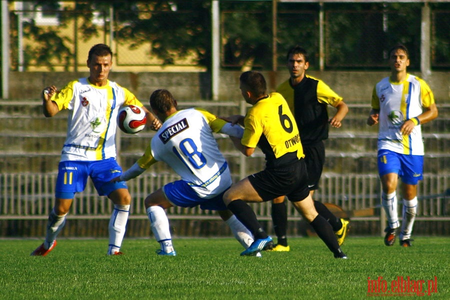 Mecz 2 kolejki II ligi: Olimpia Elblg - Start Otwock 1:1, fot. 17