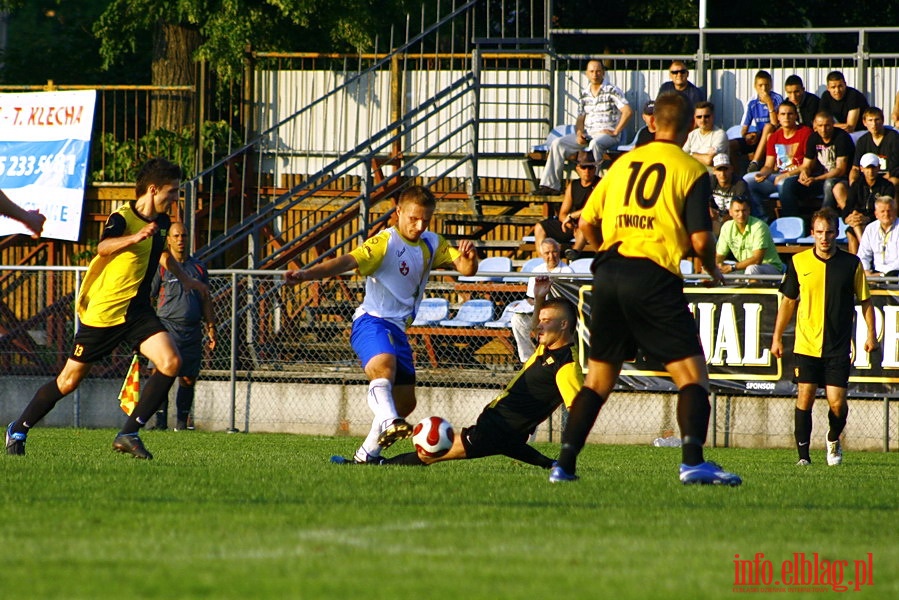 Mecz 2 kolejki II ligi: Olimpia Elblg - Start Otwock 1:1, fot. 30