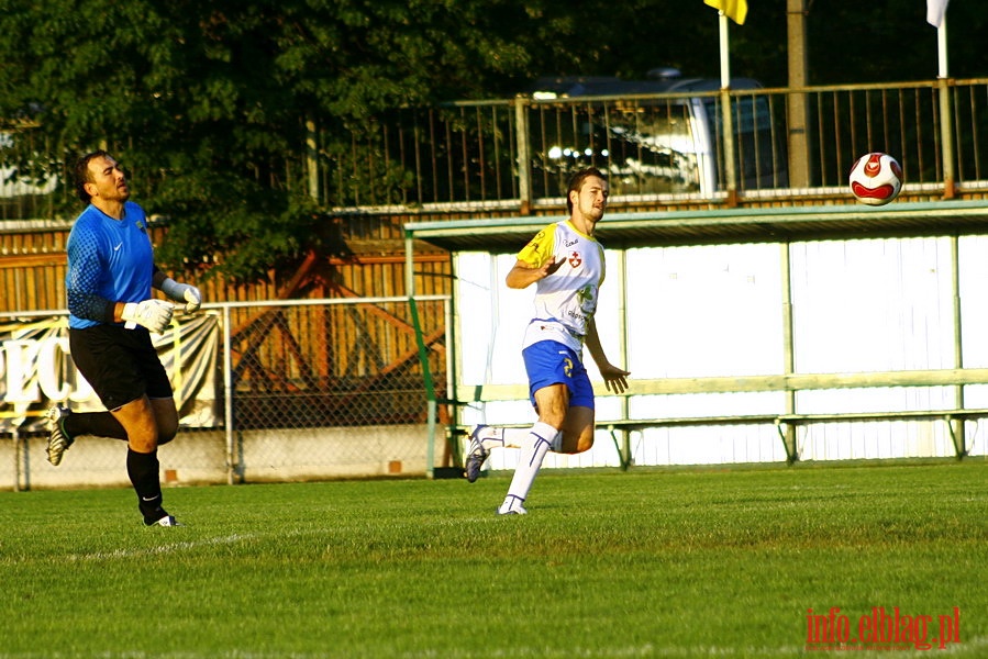 Mecz 2 kolejki II ligi: Olimpia Elblg - Start Otwock 1:1, fot. 32