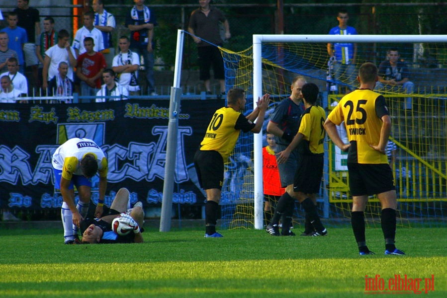 Mecz 2 kolejki II ligi: Olimpia Elblg - Start Otwock 1:1, fot. 37