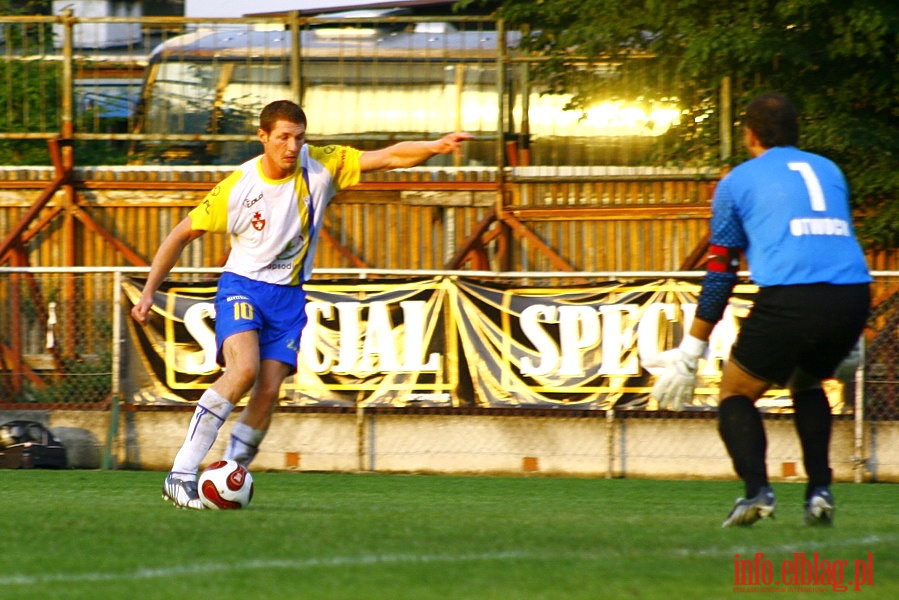 Mecz 2 kolejki II ligi: Olimpia Elblg - Start Otwock 1:1, fot. 42