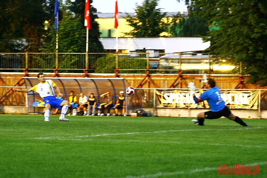 Mecz 2 kolejki II ligi: Olimpia Elblg - Start Otwock 1:1, fot. 43