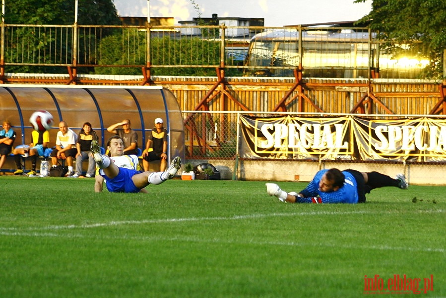 Mecz 2 kolejki II ligi: Olimpia Elblg - Start Otwock 1:1, fot. 44