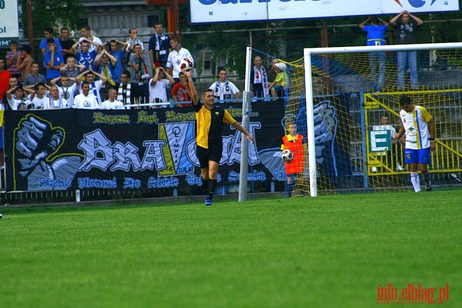 Mecz 2 kolejki II ligi: Olimpia Elblg - Start Otwock 1:1, fot. 46