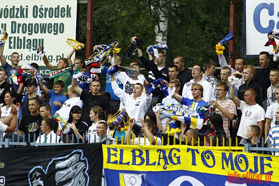 Mecz 4 kolejki II ligi: Olimpia Elblg - Jeziorak Iawa 1-0, fot. 6