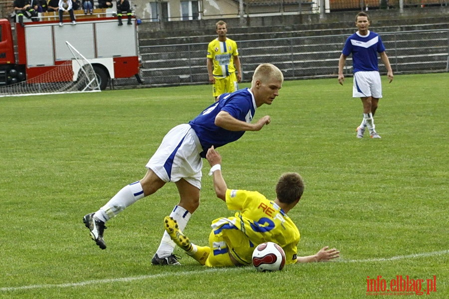 Mecz 4 kolejki II ligi: Olimpia Elblg - Jeziorak Iawa 1-0, fot. 7