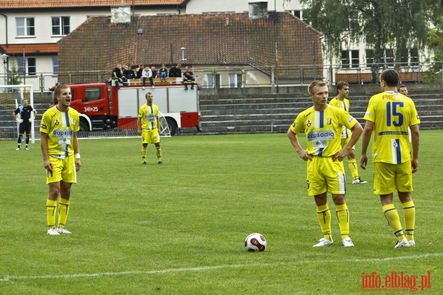 Mecz 4 kolejki II ligi: Olimpia Elblg - Jeziorak Iawa 1-0, fot. 8