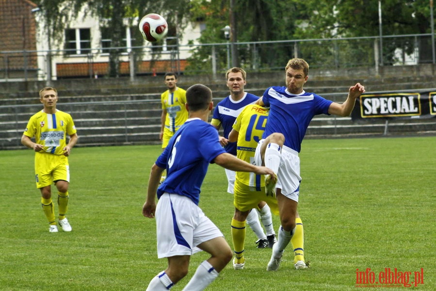 Mecz 4 kolejki II ligi: Olimpia Elblg - Jeziorak Iawa 1-0, fot. 10