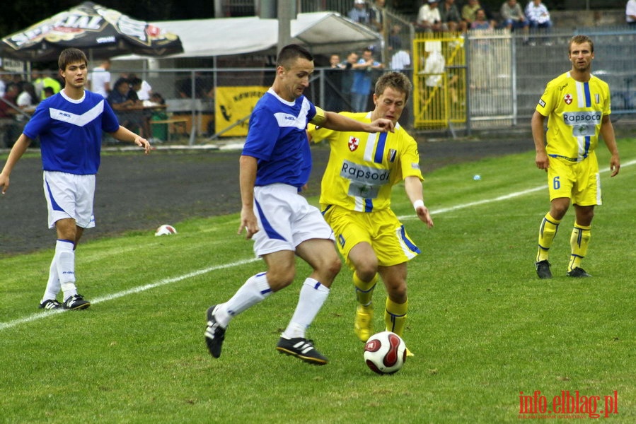 Mecz 4 kolejki II ligi: Olimpia Elblg - Jeziorak Iawa 1-0, fot. 13