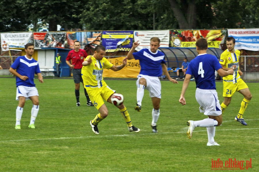 Mecz 4 kolejki II ligi: Olimpia Elblg - Jeziorak Iawa 1-0, fot. 15