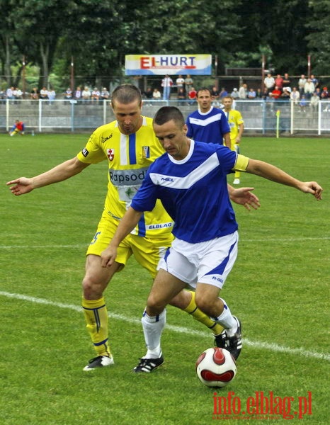 Mecz 4 kolejki II ligi: Olimpia Elblg - Jeziorak Iawa 1-0, fot. 16