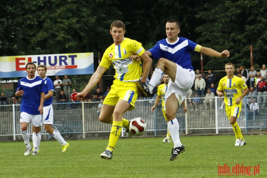 Mecz 4 kolejki II ligi: Olimpia Elblg - Jeziorak Iawa 1-0, fot. 20