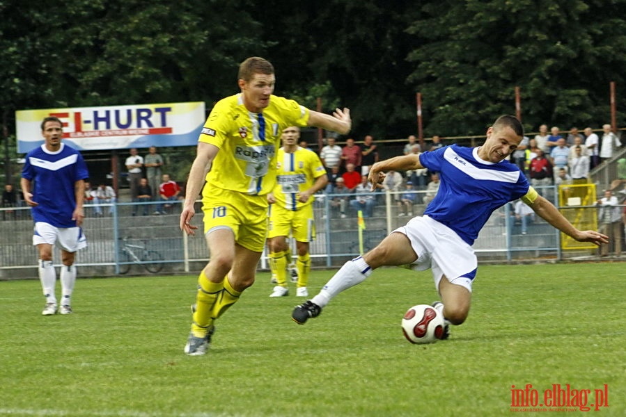 Mecz 4 kolejki II ligi: Olimpia Elblg - Jeziorak Iawa 1-0, fot. 21