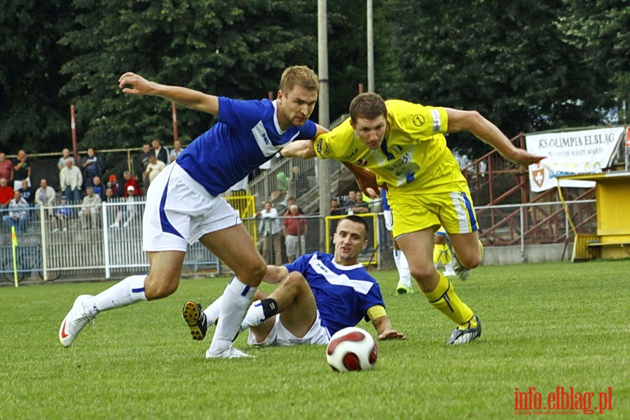 Mecz 4 kolejki II ligi: Olimpia Elblg - Jeziorak Iawa 1-0, fot. 22