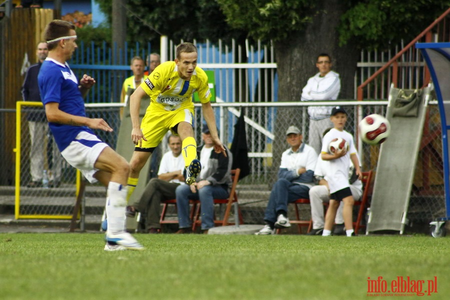 Mecz 4 kolejki II ligi: Olimpia Elblg - Jeziorak Iawa 1-0, fot. 24