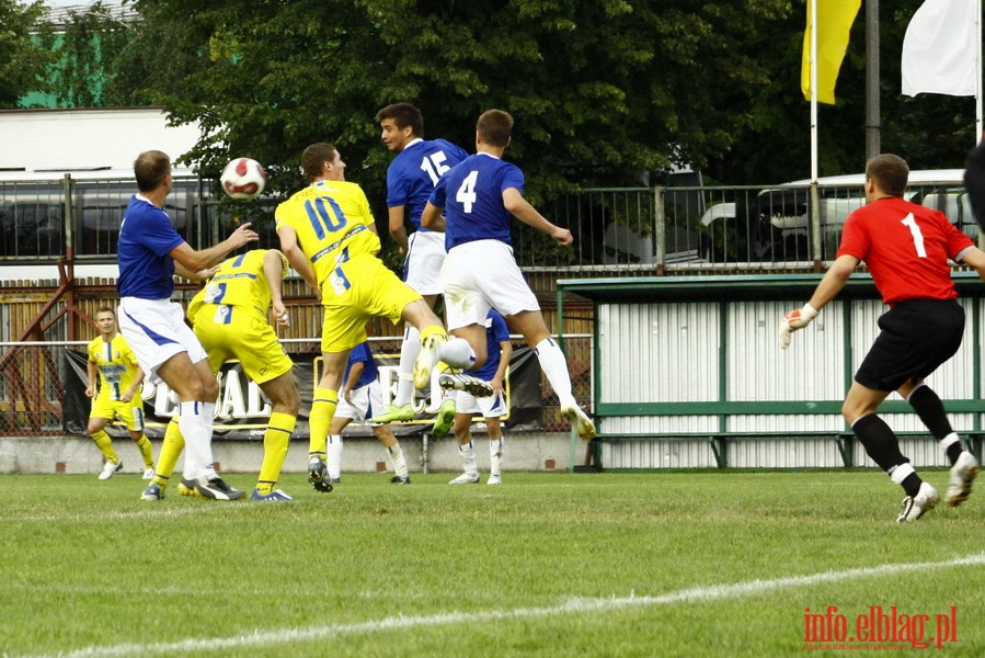 Mecz 4 kolejki II ligi: Olimpia Elblg - Jeziorak Iawa 1-0, fot. 26