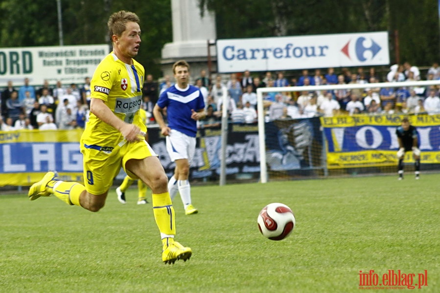 Mecz 4 kolejki II ligi: Olimpia Elblg - Jeziorak Iawa 1-0, fot. 28