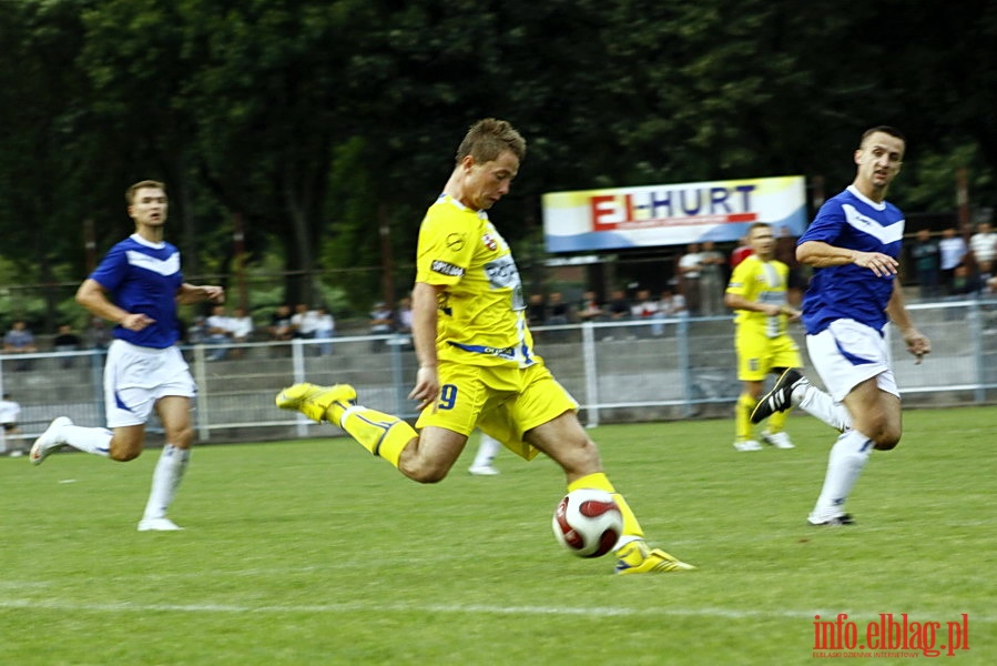 Mecz 4 kolejki II ligi: Olimpia Elblg - Jeziorak Iawa 1-0, fot. 29