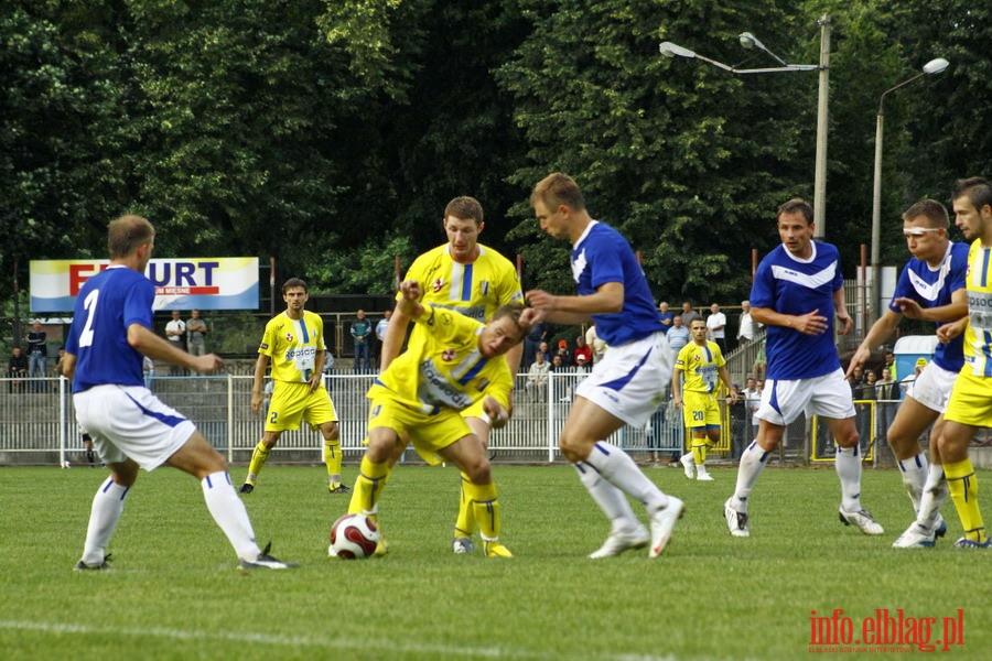 Mecz 4 kolejki II ligi: Olimpia Elblg - Jeziorak Iawa 1-0, fot. 31