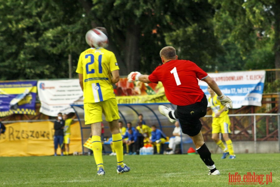 Mecz 4 kolejki II ligi: Olimpia Elblg - Jeziorak Iawa 1-0, fot. 34