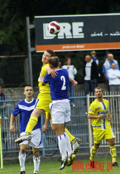 Mecz 4 kolejki II ligi: Olimpia Elblg - Jeziorak Iawa 1-0, fot. 36