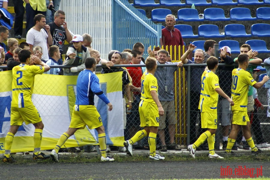 Mecz 4 kolejki II ligi: Olimpia Elblg - Jeziorak Iawa 1-0, fot. 38