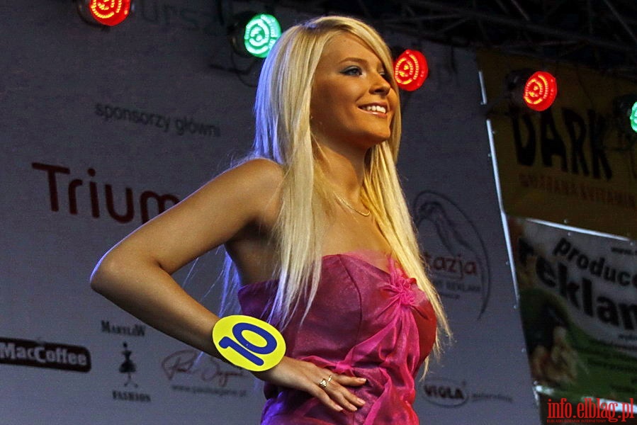 Fina wyborw Bursztynowej Miss Polski 2010 w Elblgu, fot. 16