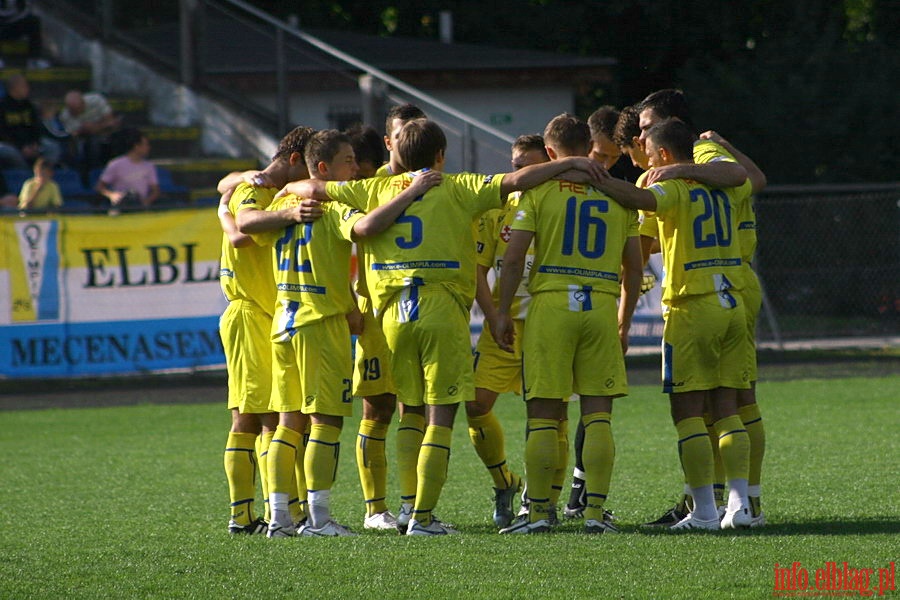 8 kolejka II ligi: Olimpia Elblg - Wisa Pock 0:0, fot. 2