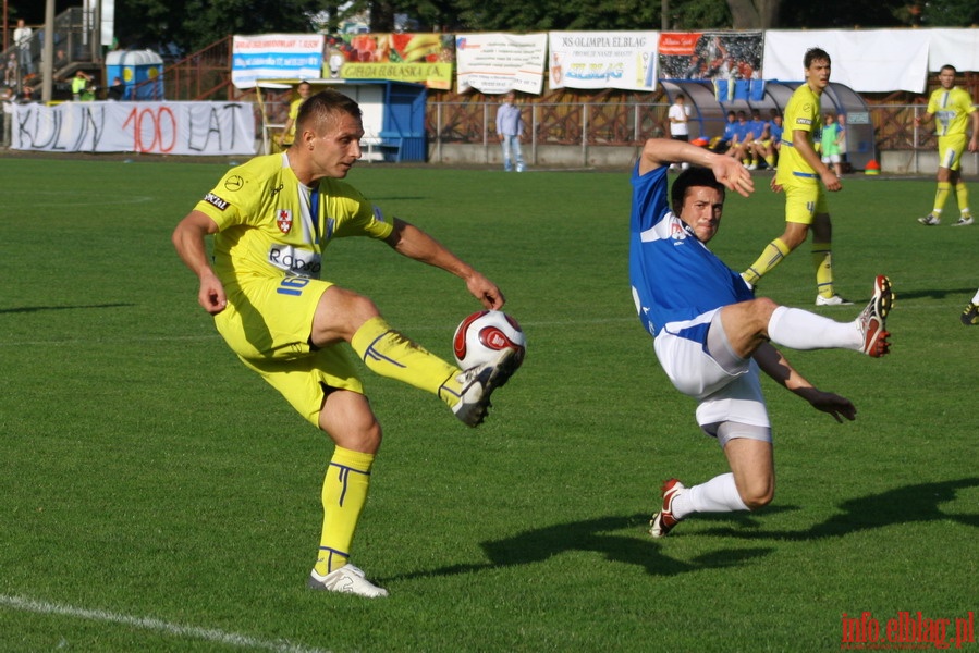 8 kolejka II ligi: Olimpia Elblg - Wisa Pock 0:0, fot. 8