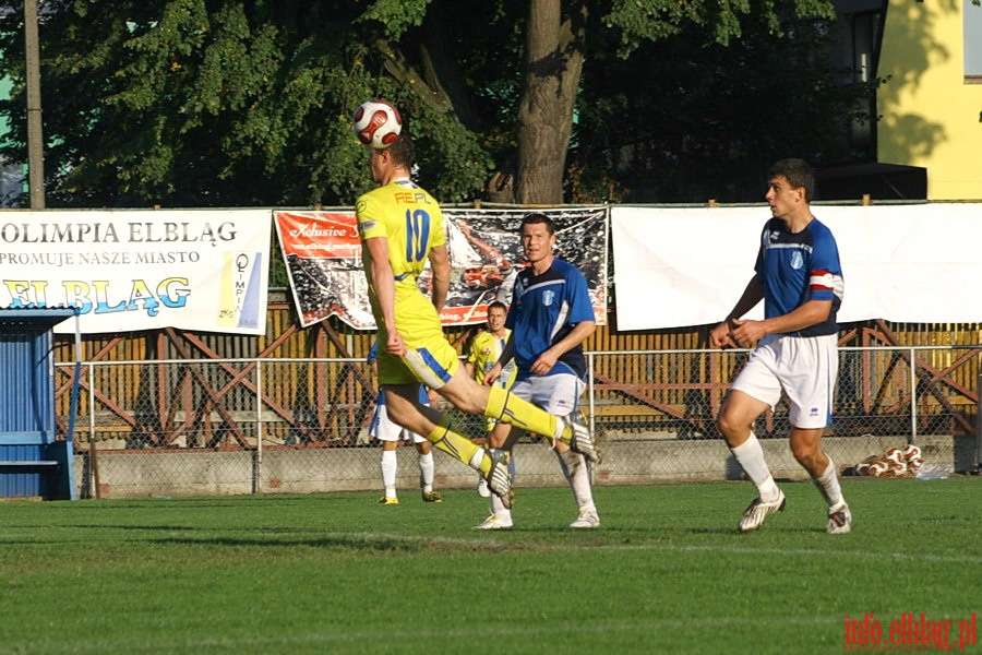 8 kolejka II ligi: Olimpia Elblg - Wisa Pock 0:0, fot. 34