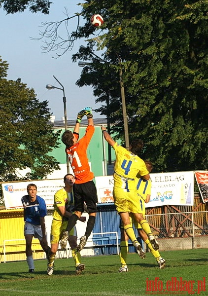 8 kolejka II ligi: Olimpia Elblg - Wisa Pock 0:0, fot. 36