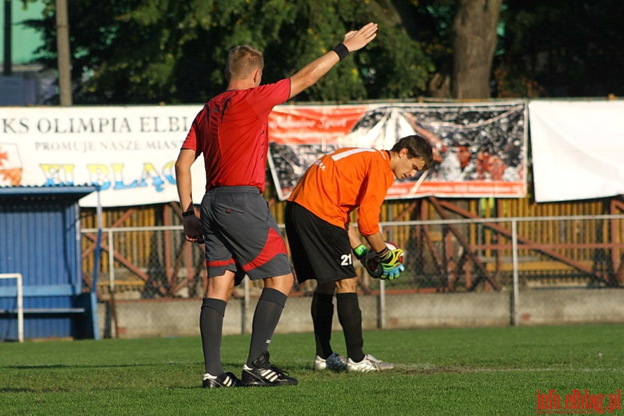 8 kolejka II ligi: Olimpia Elblg - Wisa Pock 0:0, fot. 39